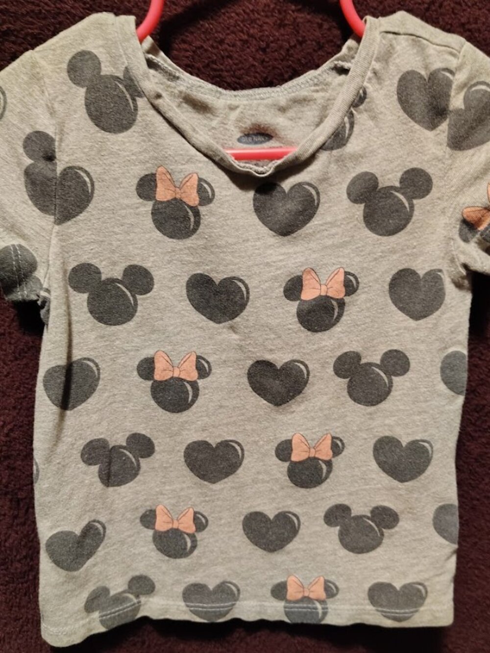 Toddler Girls 'Old Navy CollectabiliTees Disney' Minnie/Mickey S/S Tee Size 2T